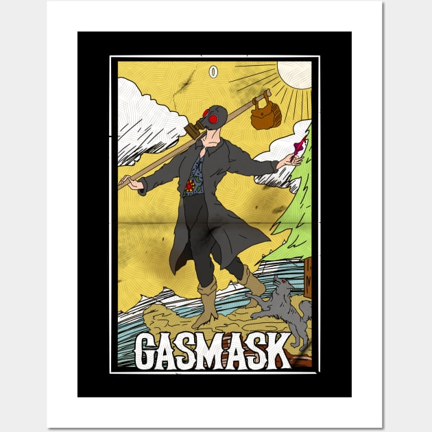 Gasmask Wall Art by Music by Jesse Lee